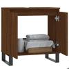VidaXL Armoire de bain chêne marron 58x33x60 cm bois d'ingénierie 831595