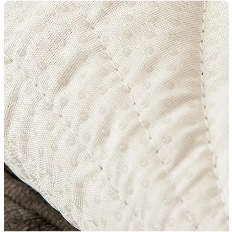 Leaves Jacquard Sofa Towel Anti-Slip Thicken Sofa Cushion Mat for Living Room Solid Color Plush Sofas Cover Home Couch Decor