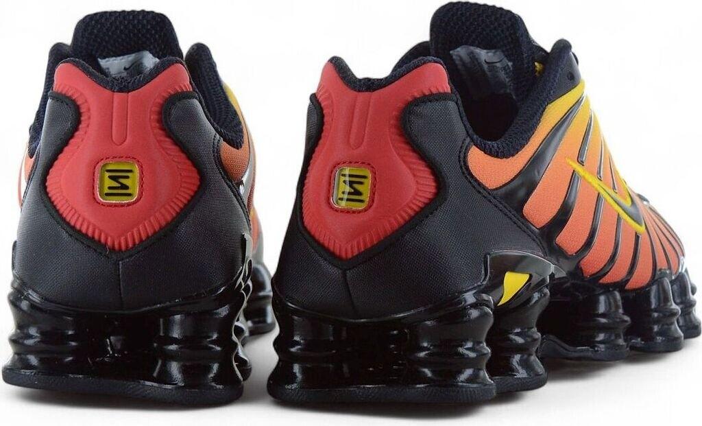 Nike Shox TL Sneakers (AV3595-004) Black/yellow/university Red/black