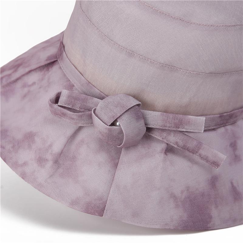 Elegant Breathable Summer Fisherman Hat Ladies Fashion Shade Sun Hat Basin Hat