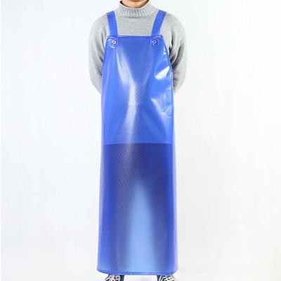 Waterproof Slaughterhouse Apron Oil-proof Wear-resistant Housework Apron Thickened with Sleeve Garden Overclothes