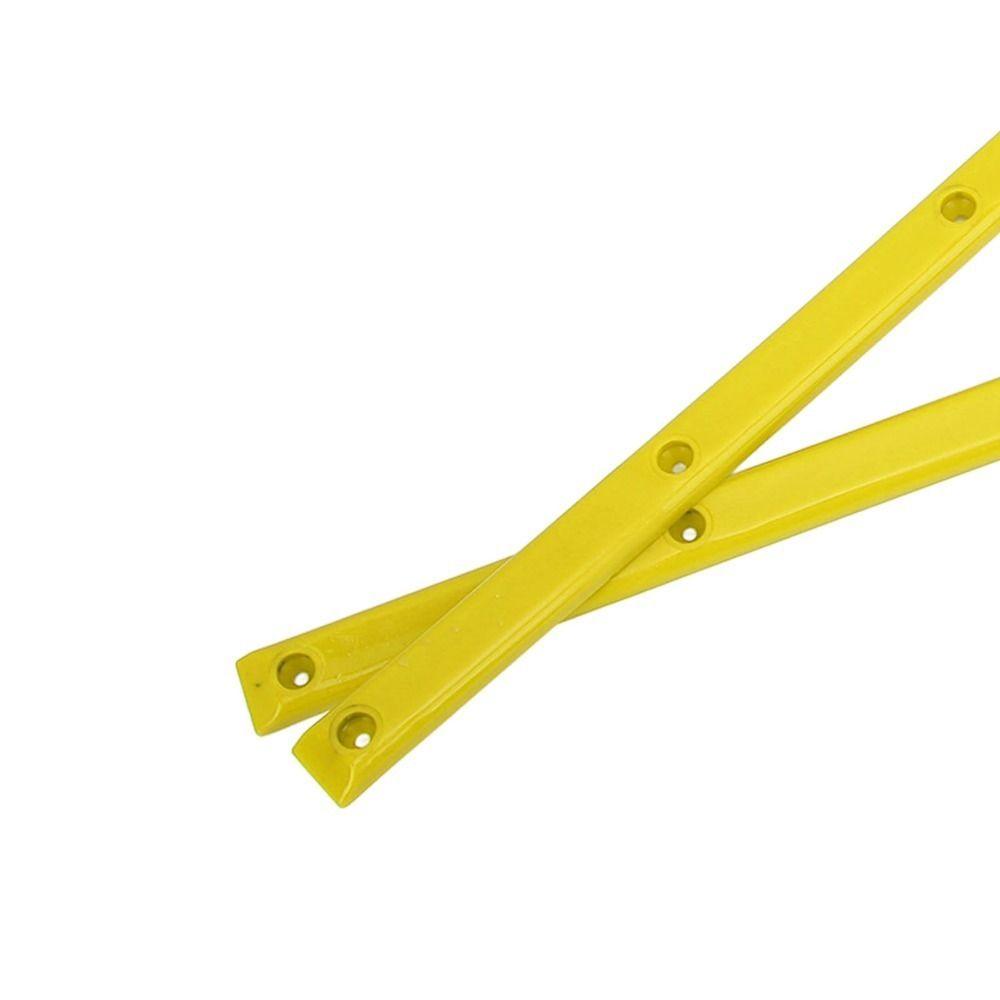 2Pcs Colorful Rib Bones Rails 36.5x1.7cm Skateboard Deck Guards Skateboarding