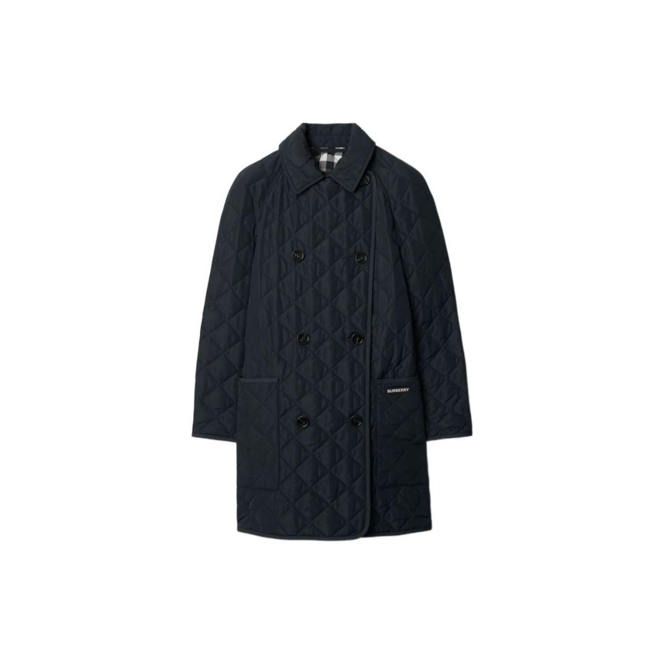 Burberry SS24 Puffer Jacket Women`s Marine