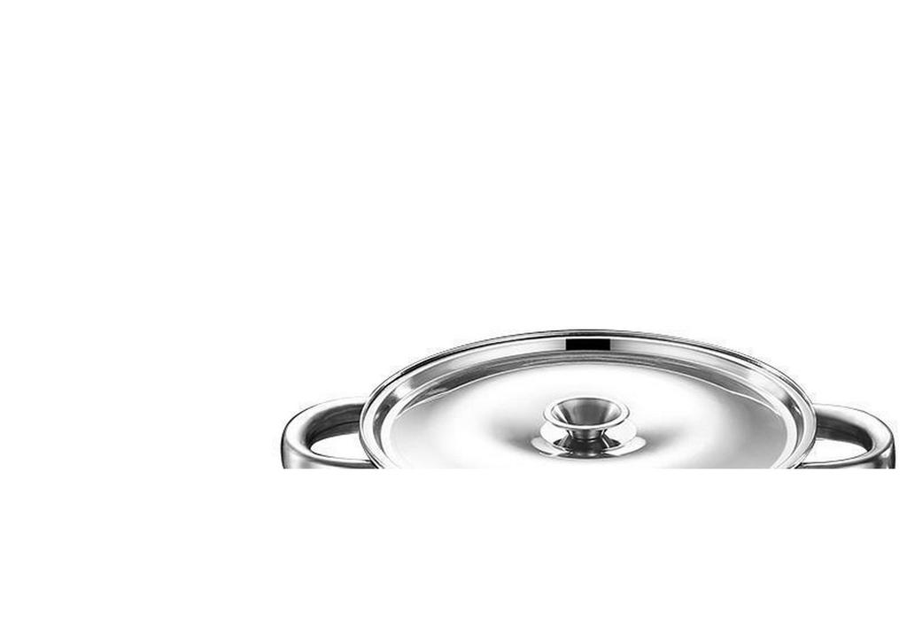 Stainless Steel Double-Ear Shabu-Shabu Pot for Induction & Alcohol Stove - Small Commercial Soup & Malatang Skewers Pot