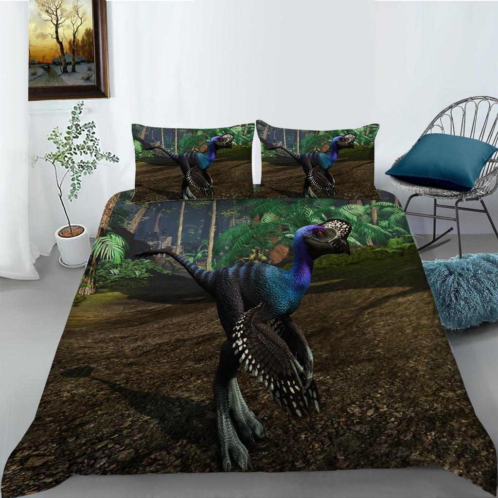3D Digital Printing Polyester Bedding Two-Or Three-Piece Dinosaur Series