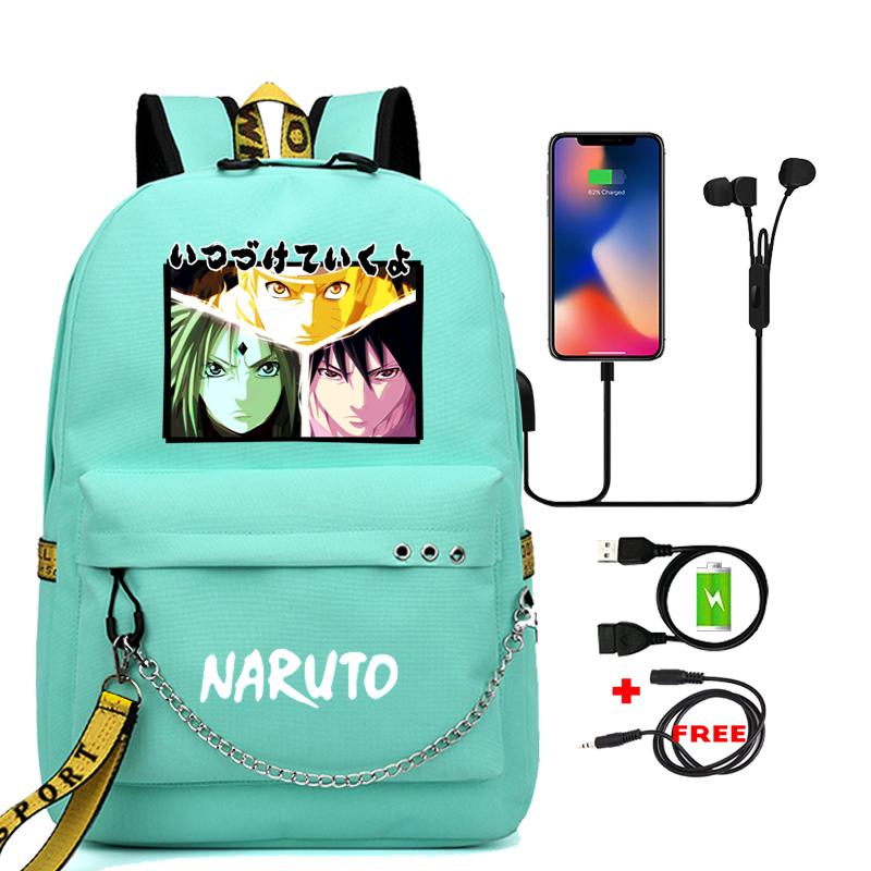 Anime Bookbag Teenage Backpack Unisex School Bag for Boy Girl Cartoon Printing Laptop Bagpack Back To School