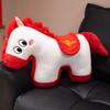 Style Fortune Horse Plush Toy With Soft Short Pile Fabric For Office Decor And Gift Giving
