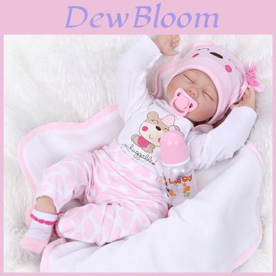 Adorable 22" Reborn Gift Baby Dolls With Lifelike Features And Handmade Quality