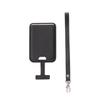 Universal Magsafe Apple Mobile Phone Case with Magnetic Card Bag, ID Leather Case, Lanyard, Wristband, Anti-lost Card Case.