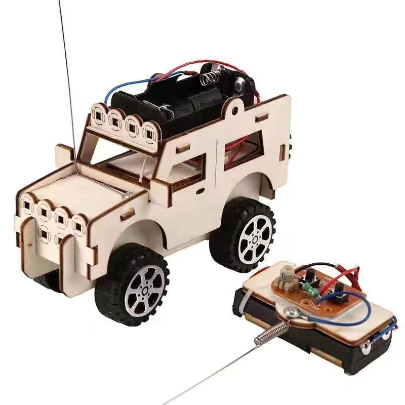 DIY Hand-Crank Generator Educational Science Toy for Kids
