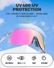 ROCKBROS Photochromic Sports UV400 Ultra High Impact Suitable for Road and Men and with Storage Pouch Sunglasses, Protection, Color-Changing