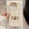 Three Bears Cartoon Phone Case For iPhone 11 12 13 14 15 16 17 Pro Max XS X XR 16E 17E Plus 17 Air Cute Shockproof Soft Cover