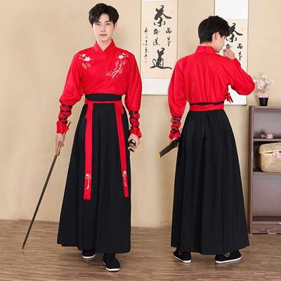 Hanfu-Anzug für Herren im chinesischen Stil, antikes Kostüm, hübscher Anzug
