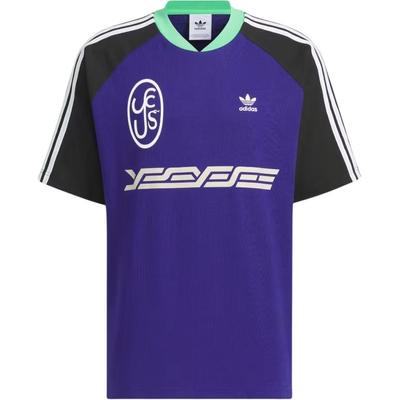 adidas Originals X Yeseyesee Collaboration FW24 BS Team Tee Loose Fit Casual Short Sleeve T-Shirt Men Tops Traditional-Indigo JN5820