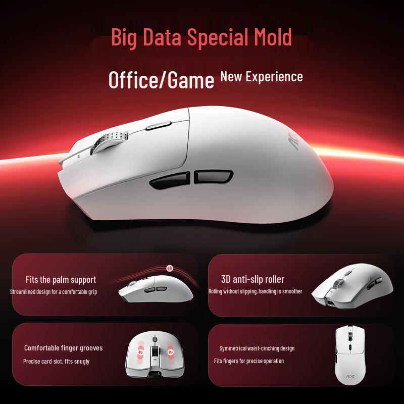 AOC GM230 Tri-Mode RGB Gaming Mouse