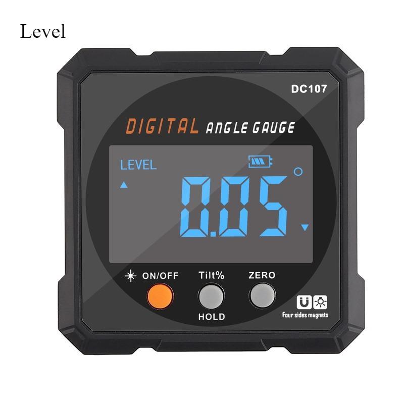 Digitální úhlový přístroj s displejem, čtyřstranný magnetický ponorný box, vysoce přesný měřicí přístroj, nivelační přístroj, elektronický nivelační přístroj