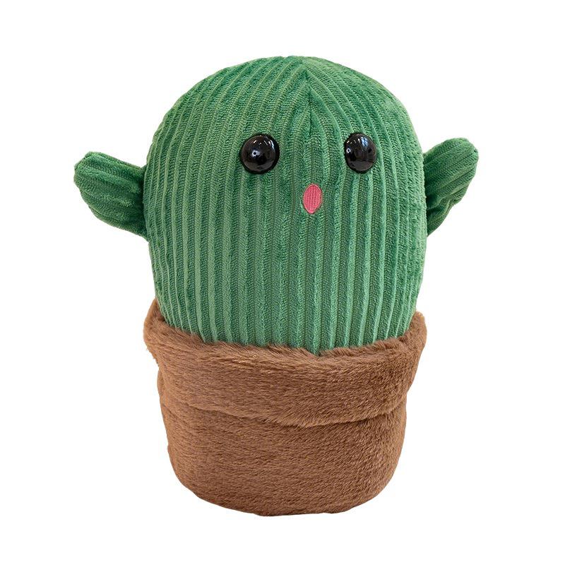 Cactus Plush Toy - Potted Plant Cloth Doll for Desktop Decoration and Birthday Gift for Women