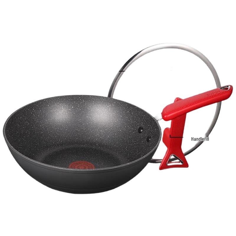 Supor 30cm Non-Stick Wok with Red Dot Indicator