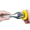 Ergonomic Handle Stainless Steel Citruses Juicers for Easy Squeezing Prevents Fatigue Suitable for Lemon Oranges Small
