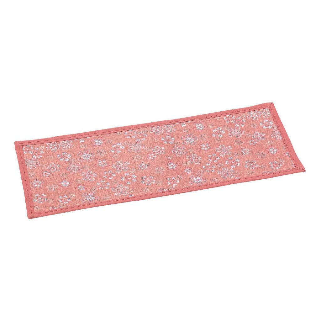 Sunmany Kanon Buddhistická oltářní podložka, Nehořlavý zlatý brokát, Vyrobeno v Japonsku ze zlatého brokátu z prefektury Fukuoka, Nehořlavé a bezpečné