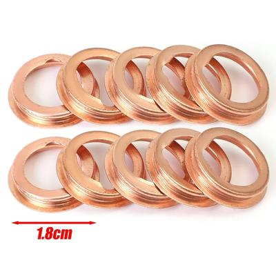 Car Oil Drain Plug Gasket Car Engine Oil Pan Screw O Sealing Washer Kit Replaceable Accessories for Nissan Infiniti 11026-JA00A