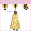 Enchanting Egyptian Pharaoh Queen Outfit Featuring Luxurious Golden Cloak For Festive Occasions