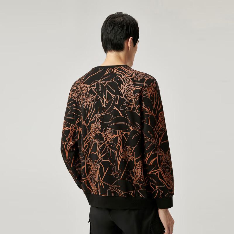 

K-Boxing Men s Business Casual Crew Neck Sweatshirt M