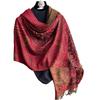 Qinghai Xizang To Yunnan Travel Scarf Imitation Cashmere Shawl Scarf Women'S Fringed Air Conditioner Versatile Scarf