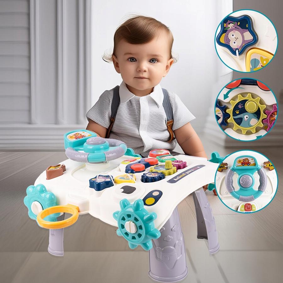 [10] Giostrina Multifunzione Educativa 5 in 1 per Bambini Z733