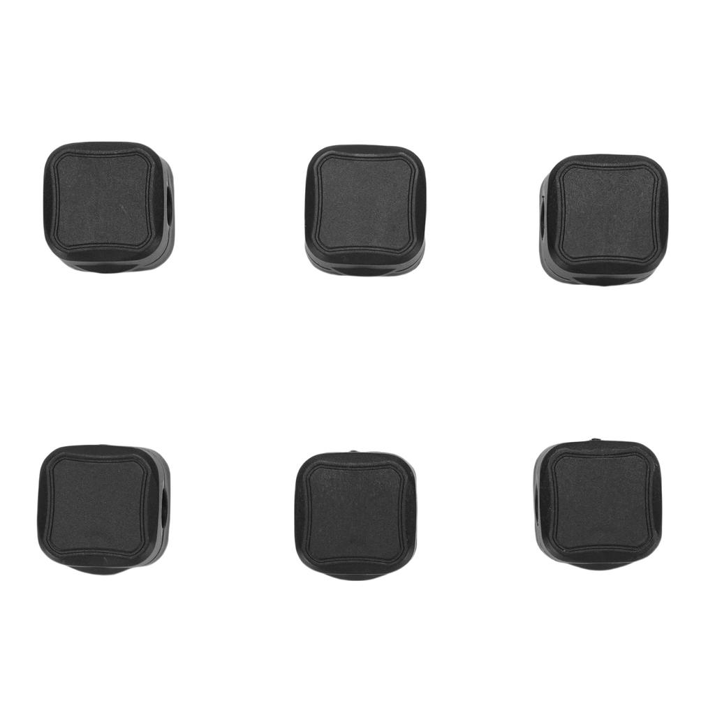 6pcs Magnetic Cable Clips Cord Holder Desk Cable Management Adhesive Wire Holder Keeper Organizer for Home Office Desk