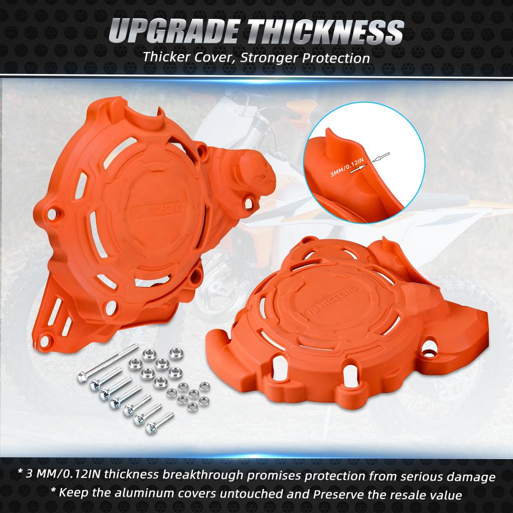 NICECNC For KTM EXC 300 EXC 250 XCW 300 2024-2026 SX 250 XC 250 300 2023-2026 Crankcase Ignition Clutch Cover For GasGas EC 300