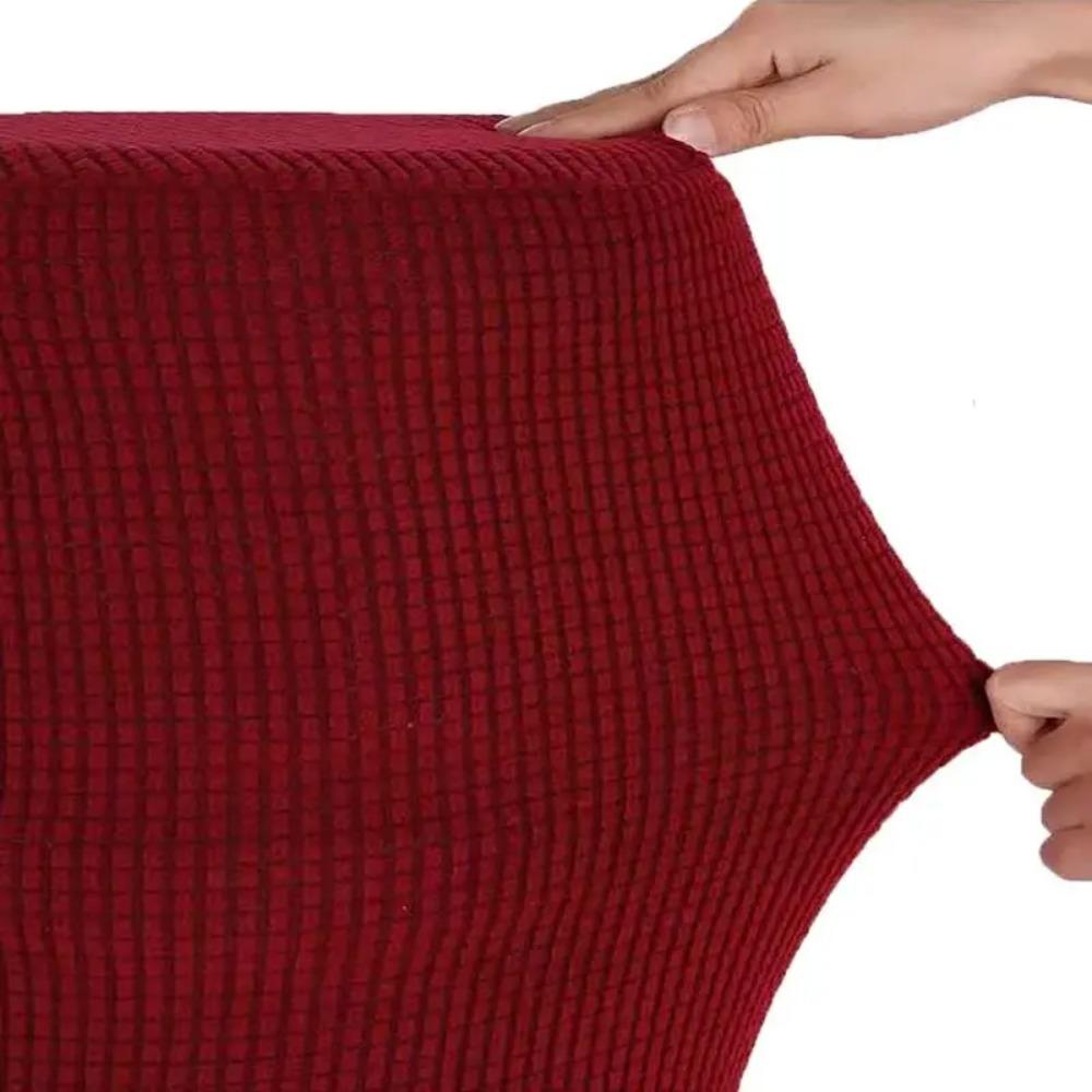 Polyester Water Dispenser Bucket Sleeve Solid Color Dust Cover Water Dispenser Cover  Living Room