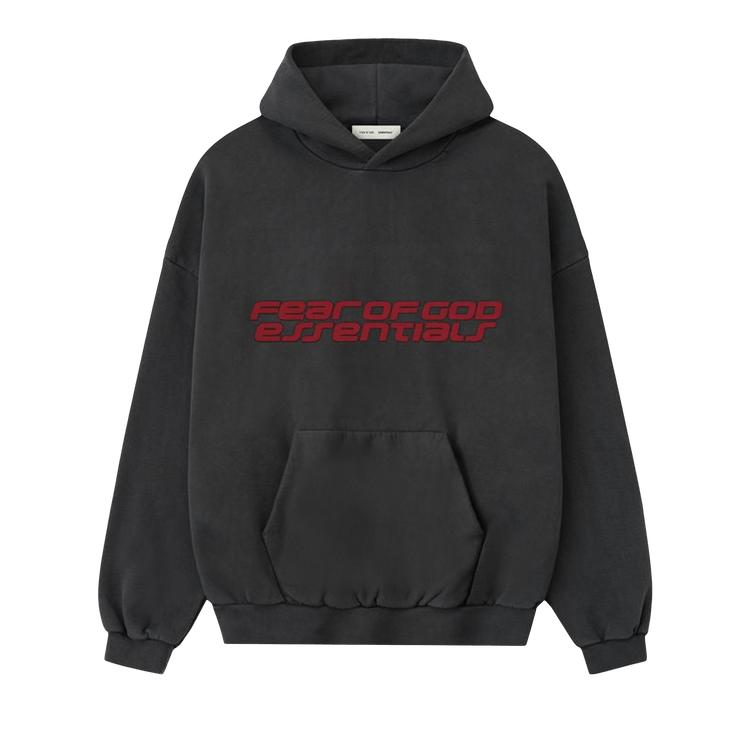 Fear of God Essentials Heavy Fleece 90s Hoodie Iron Grey Men Tops 192HO256562F M