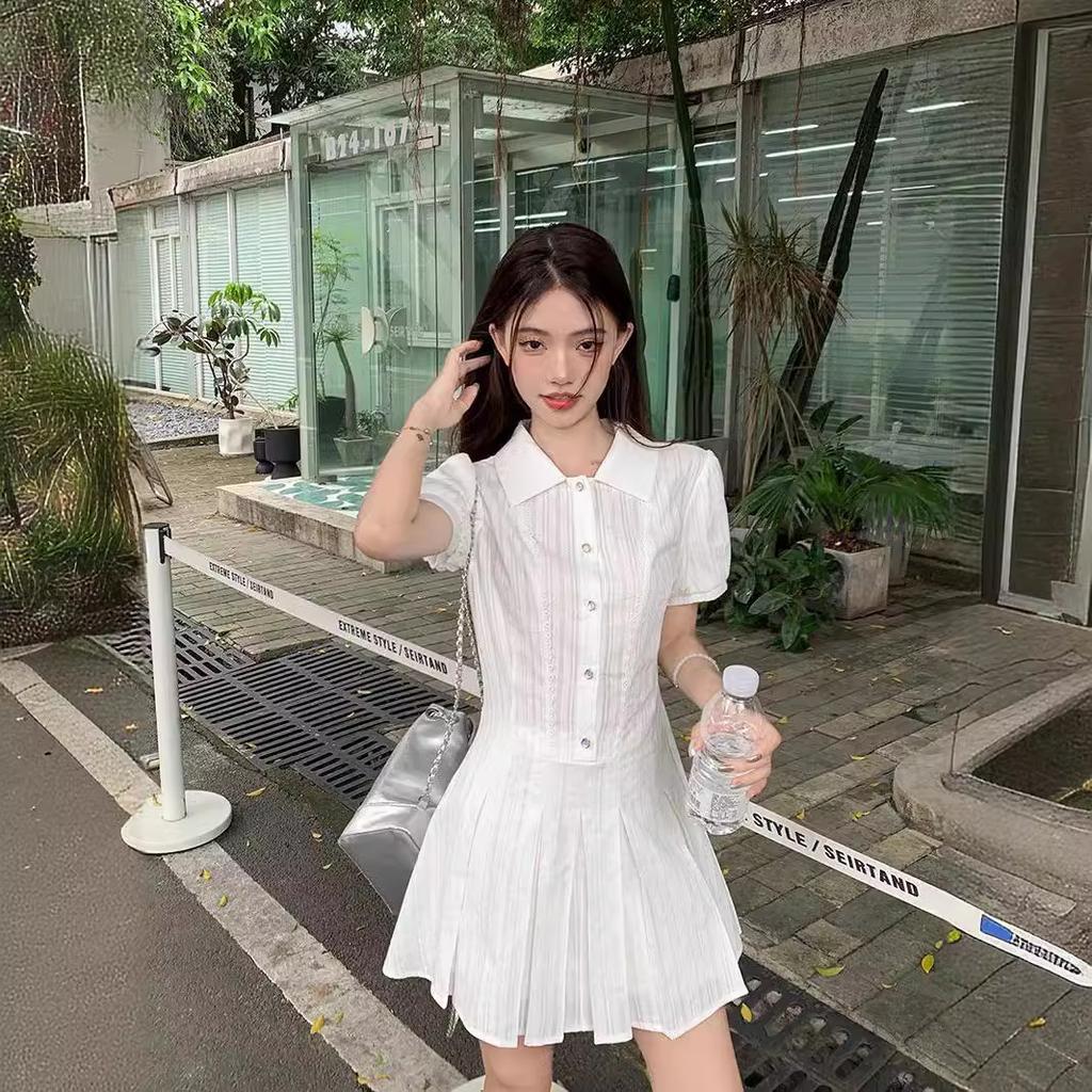 Dress Outfit Children's Hot Season New Thin Fresh Sweet Small Skirt