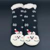 Christmas Fuzzy Socks Womens Winter Thermal Warm Floor Sock Soft Female Home Indoor Gifts Non Slip Grip Slipper Sock Fluffy