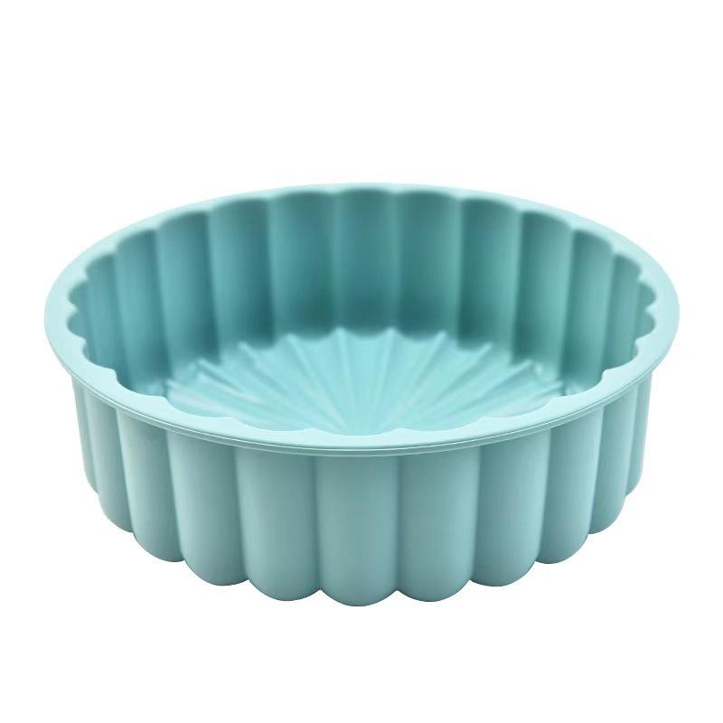 Silicone cake mold, high temperature resistant sunflower cake mold household baking mold dessert