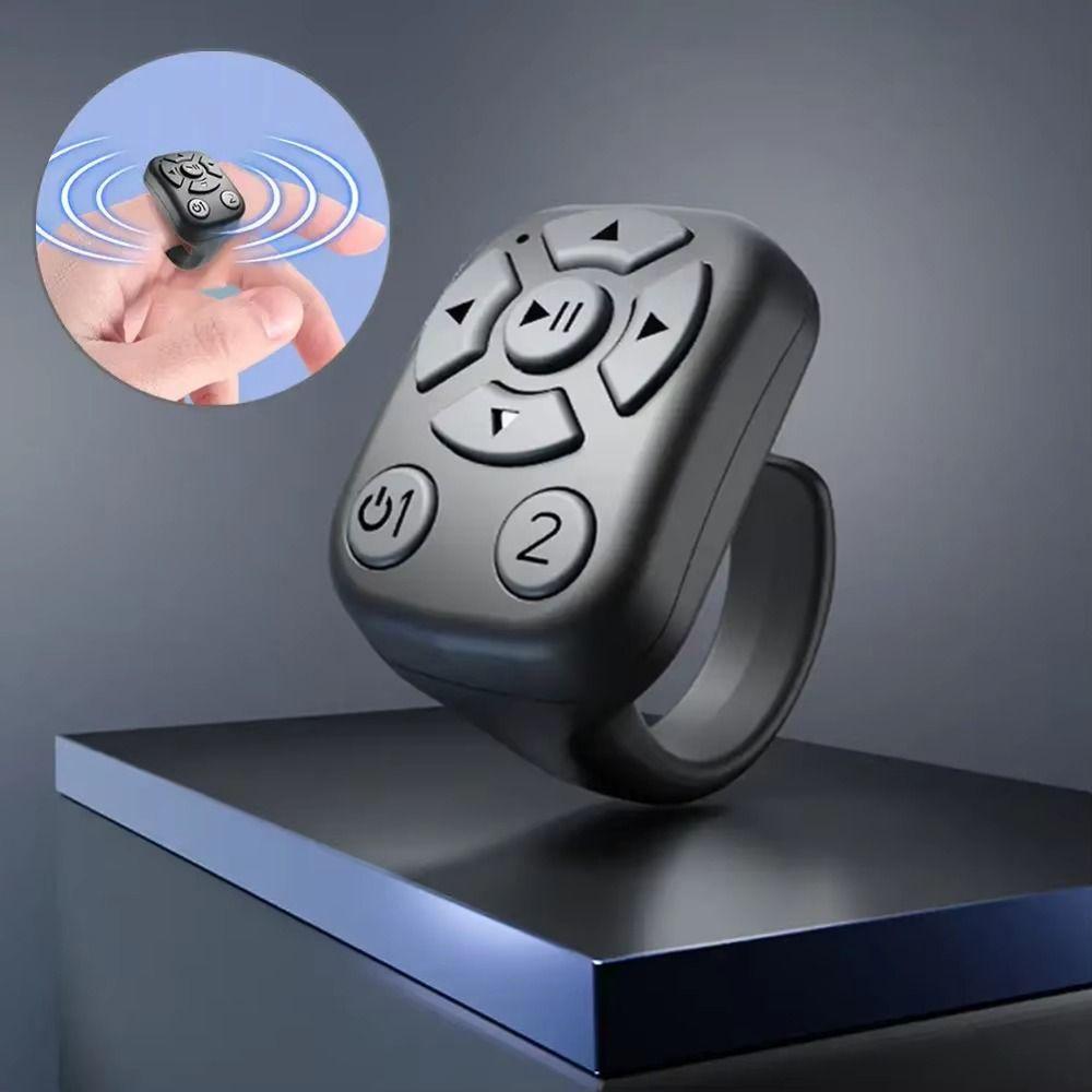 Wireless Auto Clicker Remote Controller Stable Signal Transmission Smart Scrolling Ring Outdoor