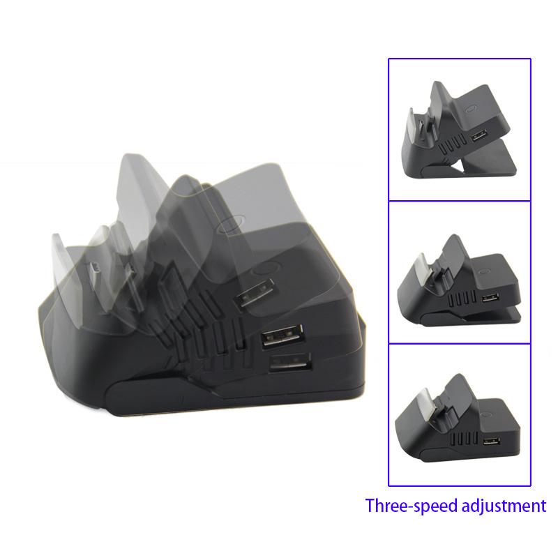 TOPWOLF HS-SW234 For Nintendo Switch/Switch Lite Projection Base USB Hub Charging Dock (1st Gen)