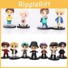Adorabile Set di 7 Pezzi Bts Tinytan di Mini Figure con Dynamite Bangtan Boys per Regalo e Esposizione