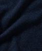 NONBLANK Crop Henley Neck Ls Knit_Navy