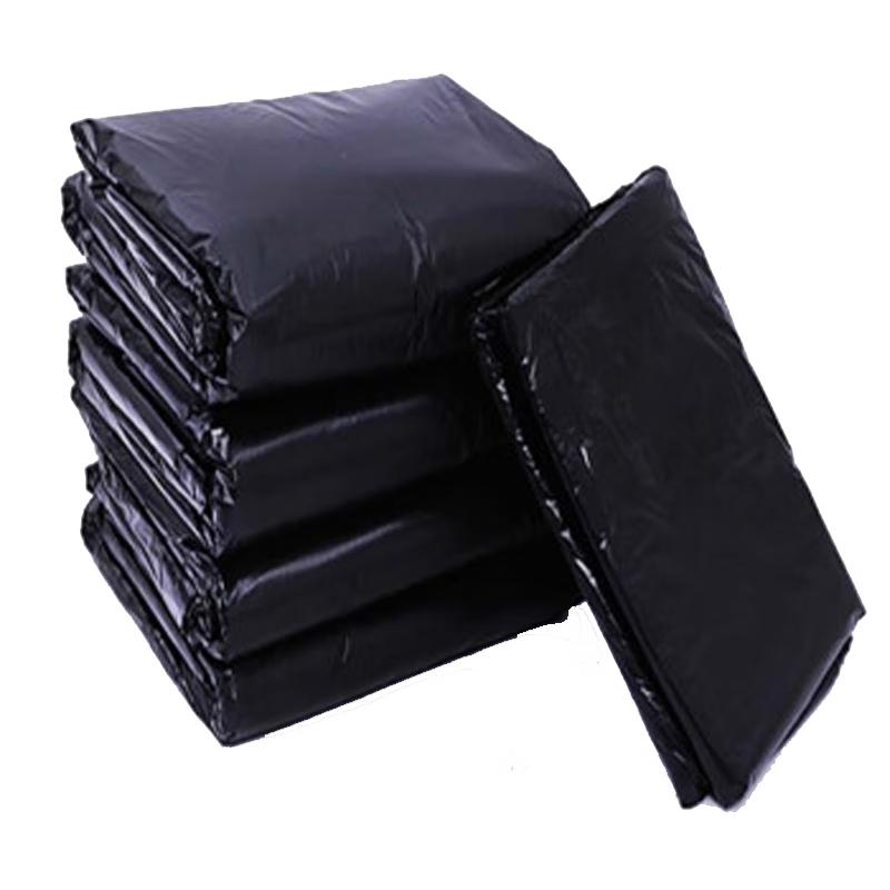 Meliya Large Thick Black Trash Bags
