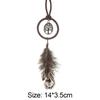 32 Types Dream Catcher Car Mini Pure White Feather Wind Chimes Wall Hanging Decor Handmade Catcher Feather Pendant Decoration
