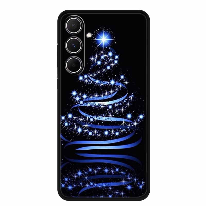 Christmas Phone Case For Samsung A17 5G 2025 Case Soft Black Silicone Bumper For GalaxyA17 17 5G TPU Coque Samsung Galaxy A17 5G