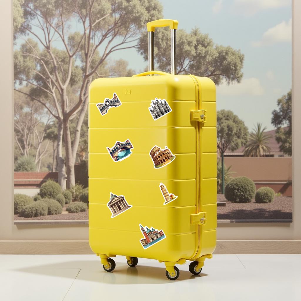 35pcs-70pcs Decals Italian Stickers Graffiti Decals DIY Stickers For Car Sticker Laptop Luggage