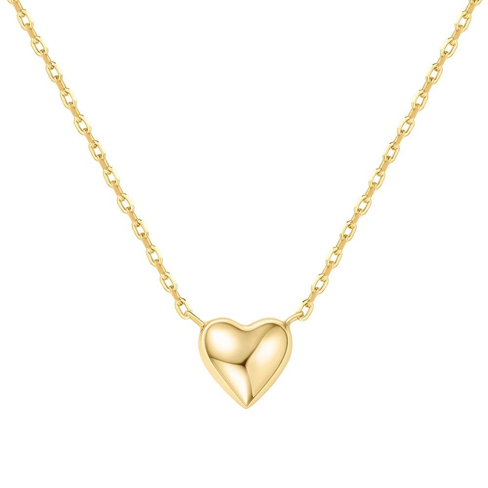 Sweet Heart 925 Silver Necklace N064-02G