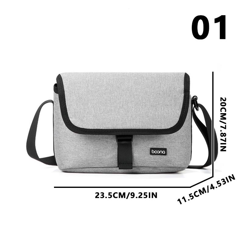 Single Shoulder Camera Bag Slr Lens Photography Equipment Bag Oxford Cloth Portable Storage Bag Scratch-Resistant Wear-Resistant