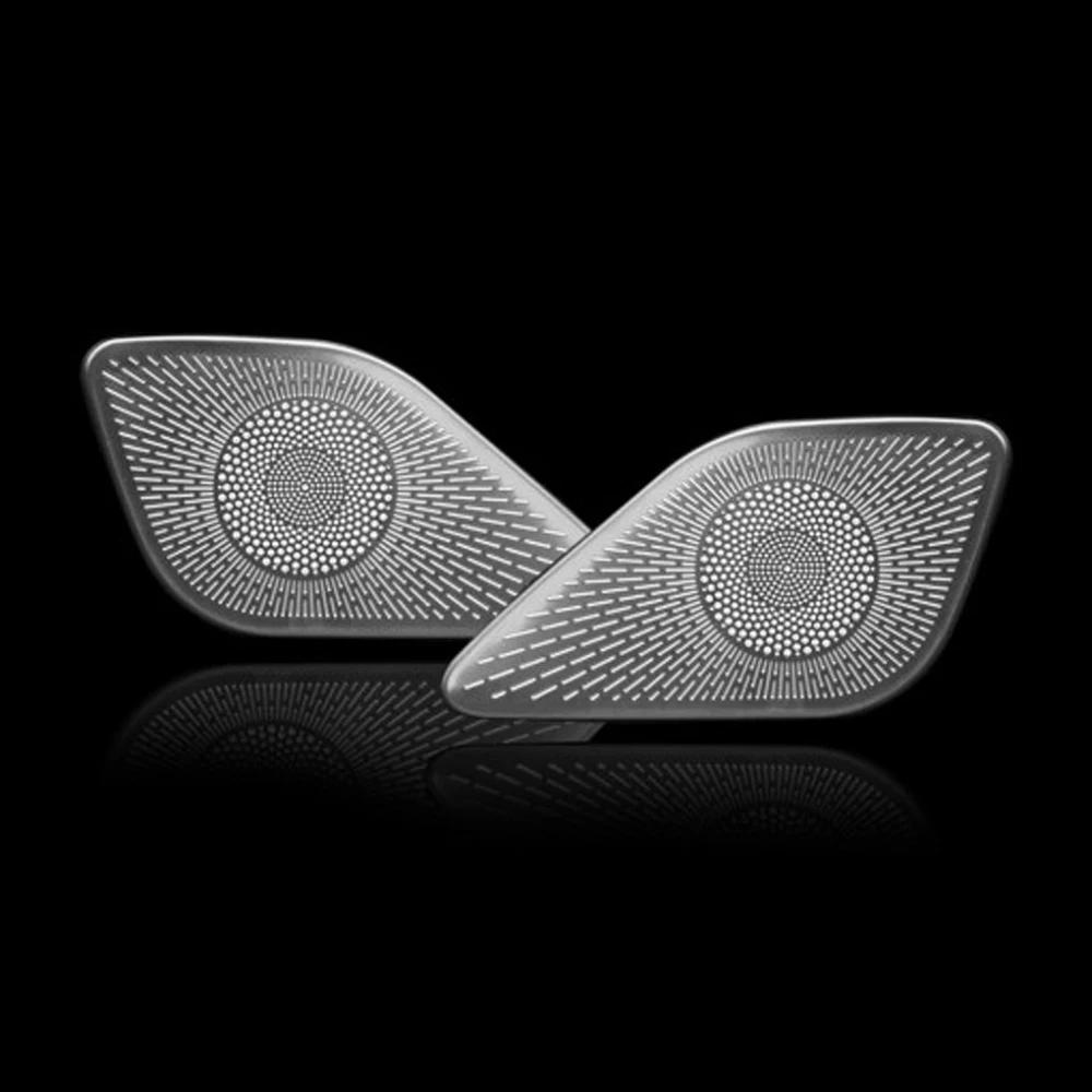 Car Interior For Kia Sportage NQ5 Stainless Steel Door A-pillar Speaker Cover Small Horn Trim Sticker Styling Moulding