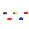Muxcksa 10-Piece Drum Quick Set Cymbal Mate Quick Release Drum Accessories, Mixed Colors, Easy-to-Use Push-On Design
