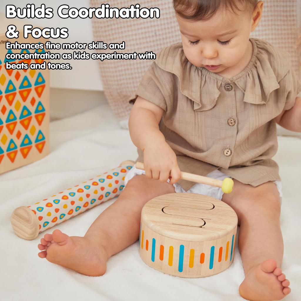 PLANTOYS JAPAN Solid Drum 2 6445