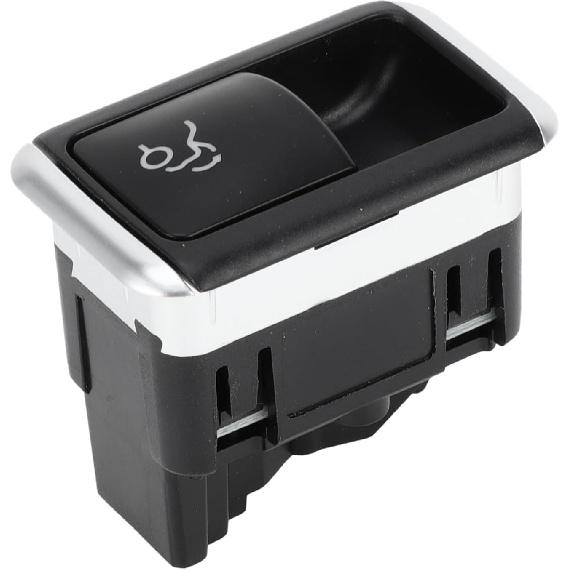 Trunk Release Switch No.2129059200 Rear Door Hatch Liftgate Latch Button Switch for Mercedes-Benz C180 2013-2015 Plastic Black
